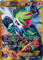 Shaymin EX 77a/108 Full Art Promo - Premium Trainer's XY Collection